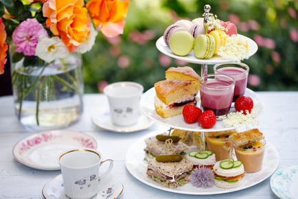 Traditional Afternoon Tea for 2 - Sparkling Upgrade - The Woodlands Bar & Grill