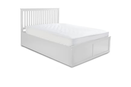 MDF Ottoman Bed with Optional Memory Foam Mattress - 2 Sizes