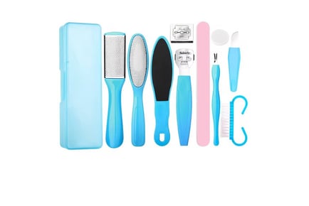 Professional Foot Care Pedicure Tool Kit in 3 Colours