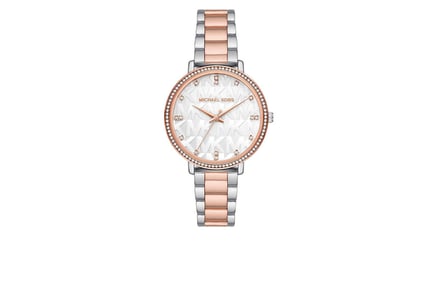 Michael Kors Women's Pyper Watch w/ White Dial, 2 Yr Warranty