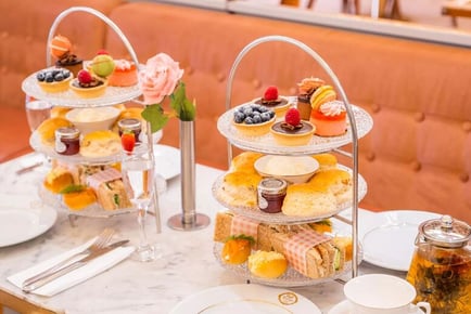 Caffe Concerto Luxury Afternoon Tea for 2 - 18 Locations!