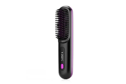 Cordless LCD Display Hair Straightener