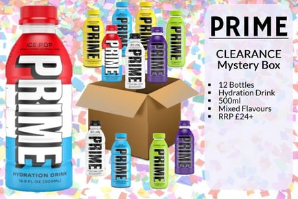 50% Off a Prime Mystery Box Voucher from Clearance XL