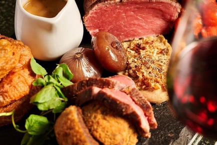 Two-Course Sunday Roast with Wine & Starter - For 2 or 4 - Oddfellows, Chester