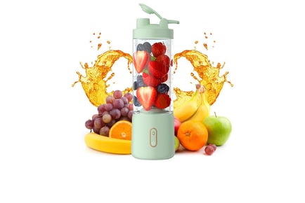 6 or 12 Blades USB Juicer - 3 Colours