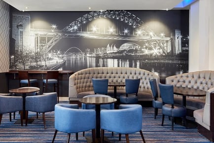 4* Leonardo Hotel Newcastle: Breakfast & Prosecco for 2- Room Upgrade!