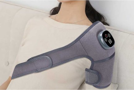 Pair of Massaging Heating Knee Pad