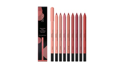 DEROL Matte Lipstick Lip Liner - 8 Shades