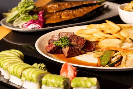 Sapporo Teppanyaki: Two Course Dining with Beer, Wine or Prosecco Each for 2-6 - Merchant City