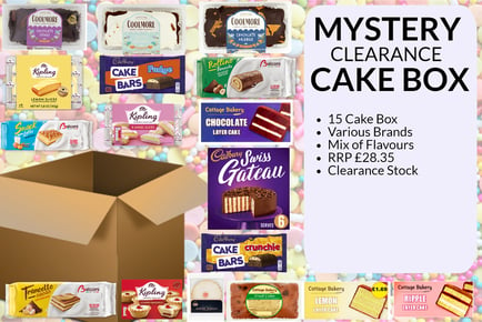 50% Off Cake Mystery Box Voucher