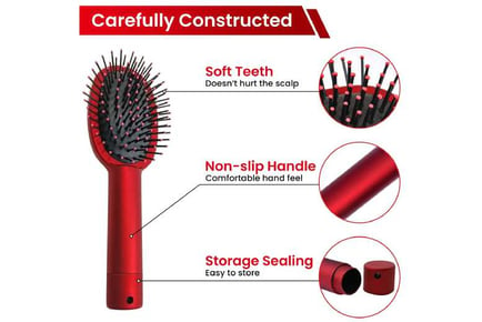 Secret Compartment Hairbrushes