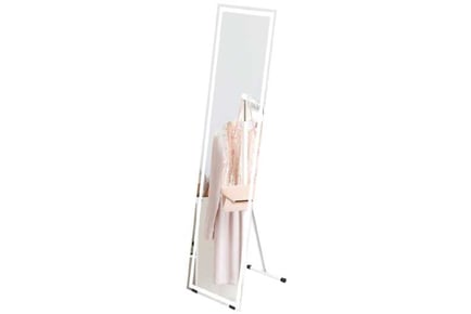 Standing Dressing Mirror w/ LED Lights