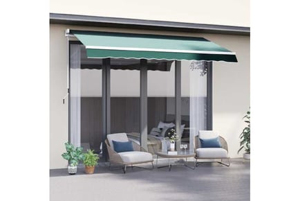 Manual Retractable Awning, 2.5x2 m