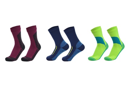 Unisex Waterproof Wader Breathable Socks: 4 Sizes, 7 Colours