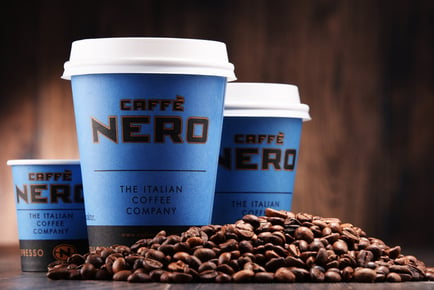 25% off Caffè Nero, Black Sheep Coffee & More - 1 Year Coffee Club App Membership