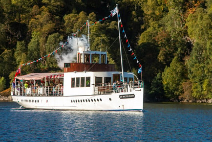 Loch Katrine 1hr 45min Scenic Cruise with Lunch or Afternoon Tea