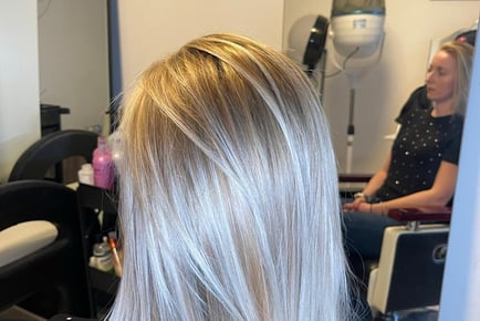 Wash, Cut, Blow Dry, & Half Head of Highlights Session - London