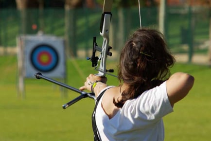 3-in-1 Shooting Package for 2 - Clay Pigeon, Archery & Air Rifle Shooting - Cheshire