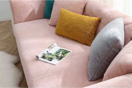 Anti-slip Slipcover Plush Sofa Cover