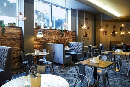 Steak Dining with Drinks for Two - Novotel Liverpool Centre