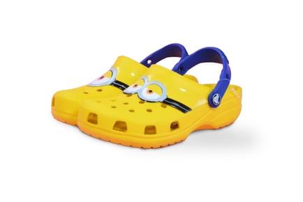 Kids' Unisex Minion Inspired Clog Shoes - 9 Sizes