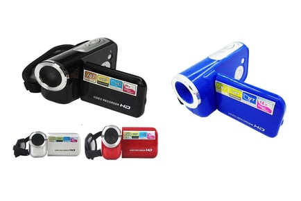 16MP Multifunctional LCD Digital Camcorder - 4 Colours