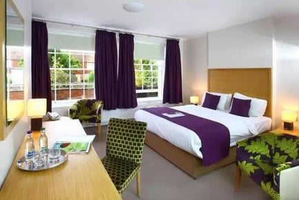 Berkshire Break: Breakfast & Late Checkout for 2- Dinner & Wine Upgrade Available- The Chequers Hotel