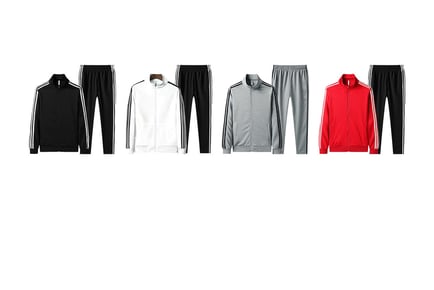 Adidas Inspired Jacket & Sweatpants Set - 8 Sizes & 4 Colours