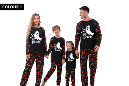 Family Halloween Pyjama Sets - Glow in the Darklloween