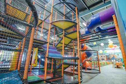 Kids Soft Play Session Including Meal And Drink At Let Loose Play - 2 Manchester Locations