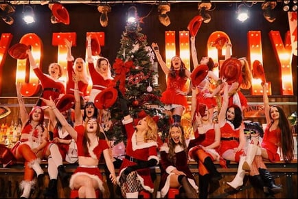 The Official Coyote Ugly Festive Bottomless Brunch for 2 at - 7 Locations!