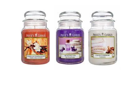 3 Large Jar Candle Gift Bundle - Autumn Scents