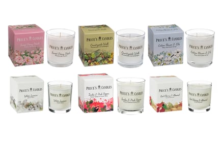 Box Jar Fragrance Candle - 6 Fragrance Options