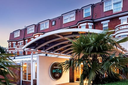 4* Bournemouth West Cliff Hotel - Stay & Wine for 2 - Dinner Option!