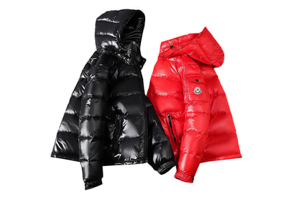 Moncler Inspired Warm Shiny Winter Coat - 6 Sizes & 3 Colours!