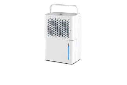 Dehumidifier with Continuous Drying Auto Mode - White