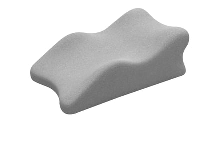 Multifunctional Portable Prone Pillow: Dark Grey/Light Grey