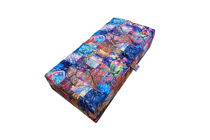 Premium Demask Multicolour Ottoman