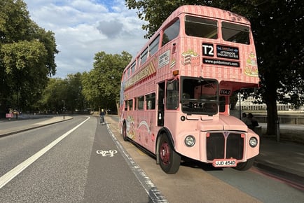 Mamma Mia! ABBA Inspired Afternoon Tea Bus with Panoramic Views of London