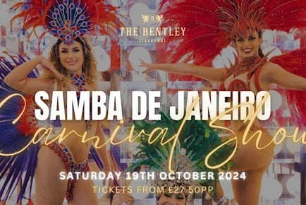 Samba de Janeiro Afternoon Tea - 19th Oct - Liverpool