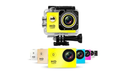 Sports DV HD Camera - 4 Colours