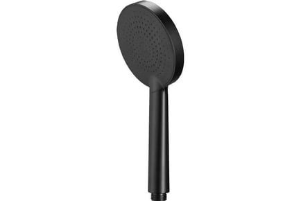 Pressure Boost Black Shower Handset