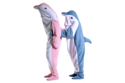 Wearable Dolphin Blanket - 3 Colours and Sizes