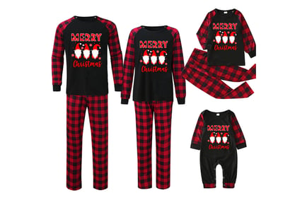 Chilling with my Gnomies Christmas Family Pyjama Sets - 7 Colours