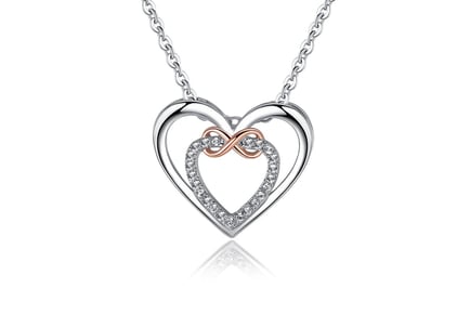 Infinity Love Swarovski Necklace