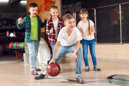 Kids' Party for up to 10 at Play At Pins, Cardiff - Bowling or Escape Room