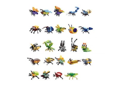 Advent Calendar Insects Building Blocks