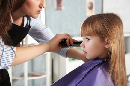 Kids' Haircut up to Age 12 - Kealey Rowe Hair and Beauty, Oval