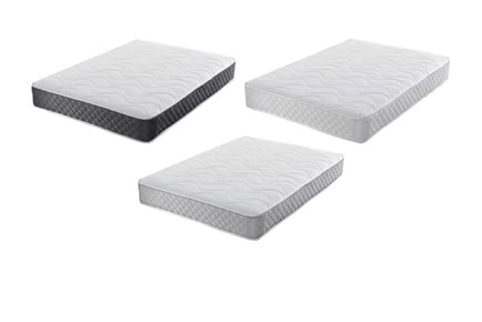 Next Gen 7” Memory Foam Spring Mattress - 5 Sizes, 3 Colours