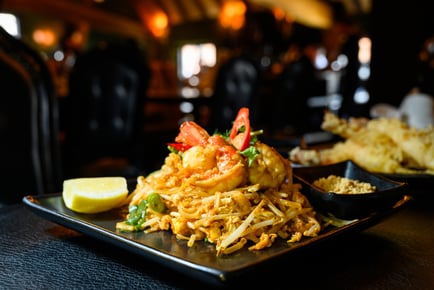 The Crazy Bear: Thai Twelve Plate Signature Dishes & Glass of Premium Champagne - 2 Locations